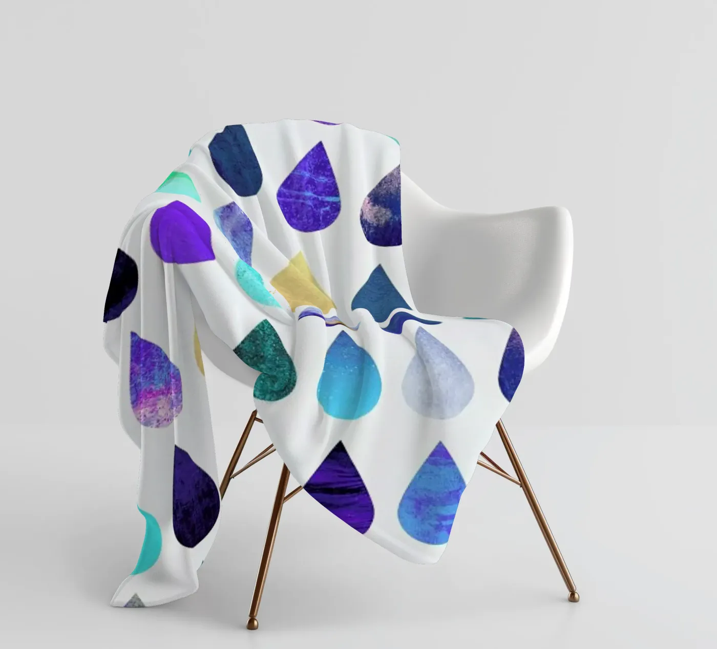 Rain Fleecedecke von Elisabeth Fredriksson