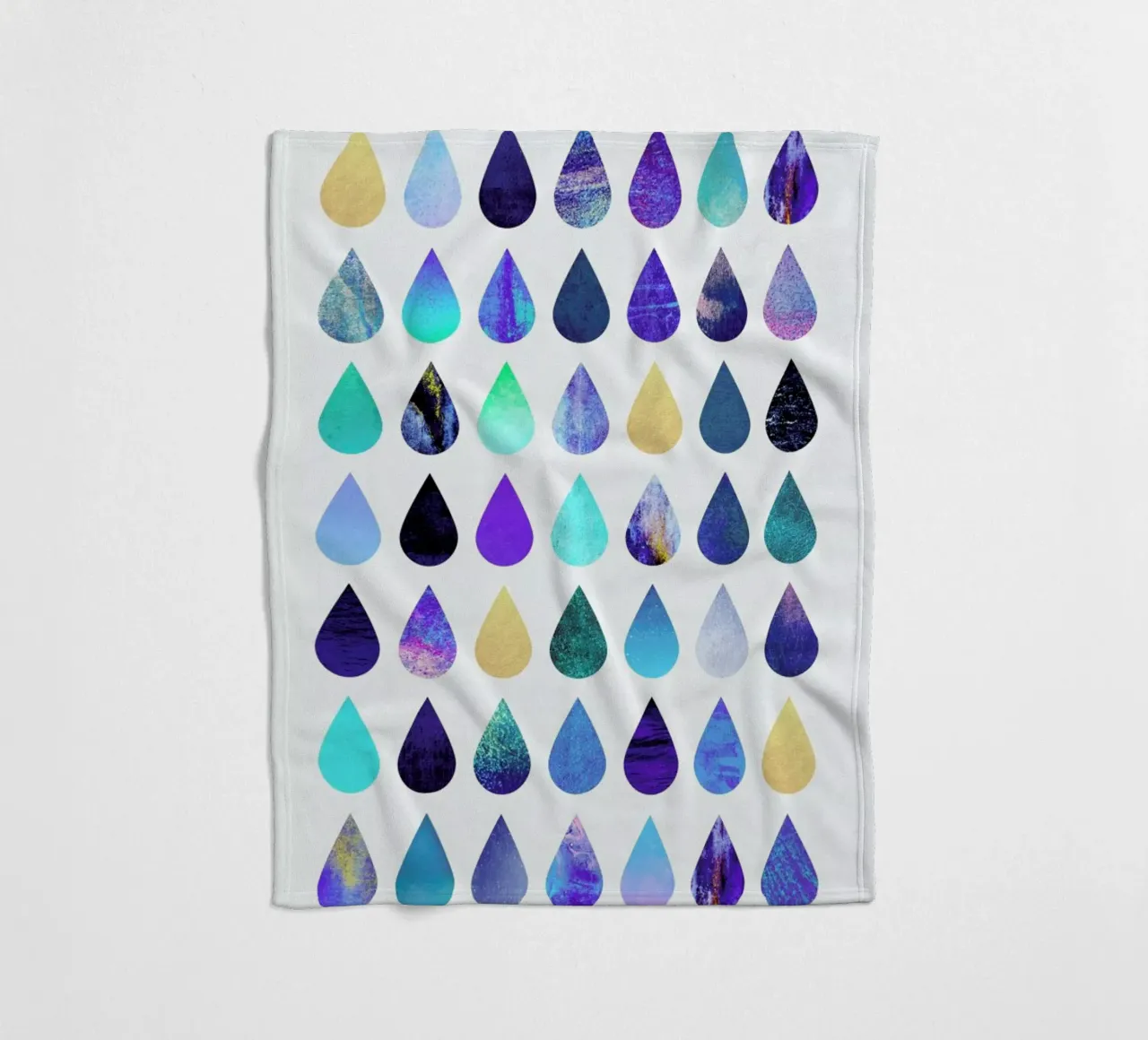 Rain Fleecedecke von Elisabeth Fredriksson