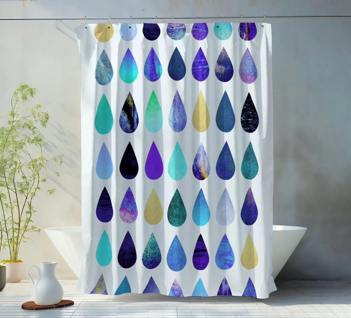 Rain Duschvorhang von Elisabeth Fredriksson