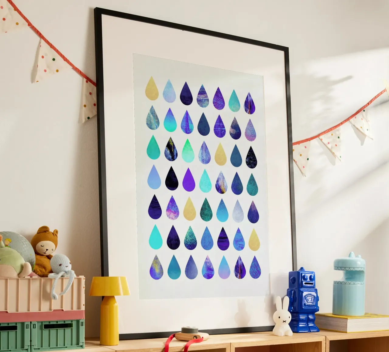 Rain poster da Elisabeth Fredriksson