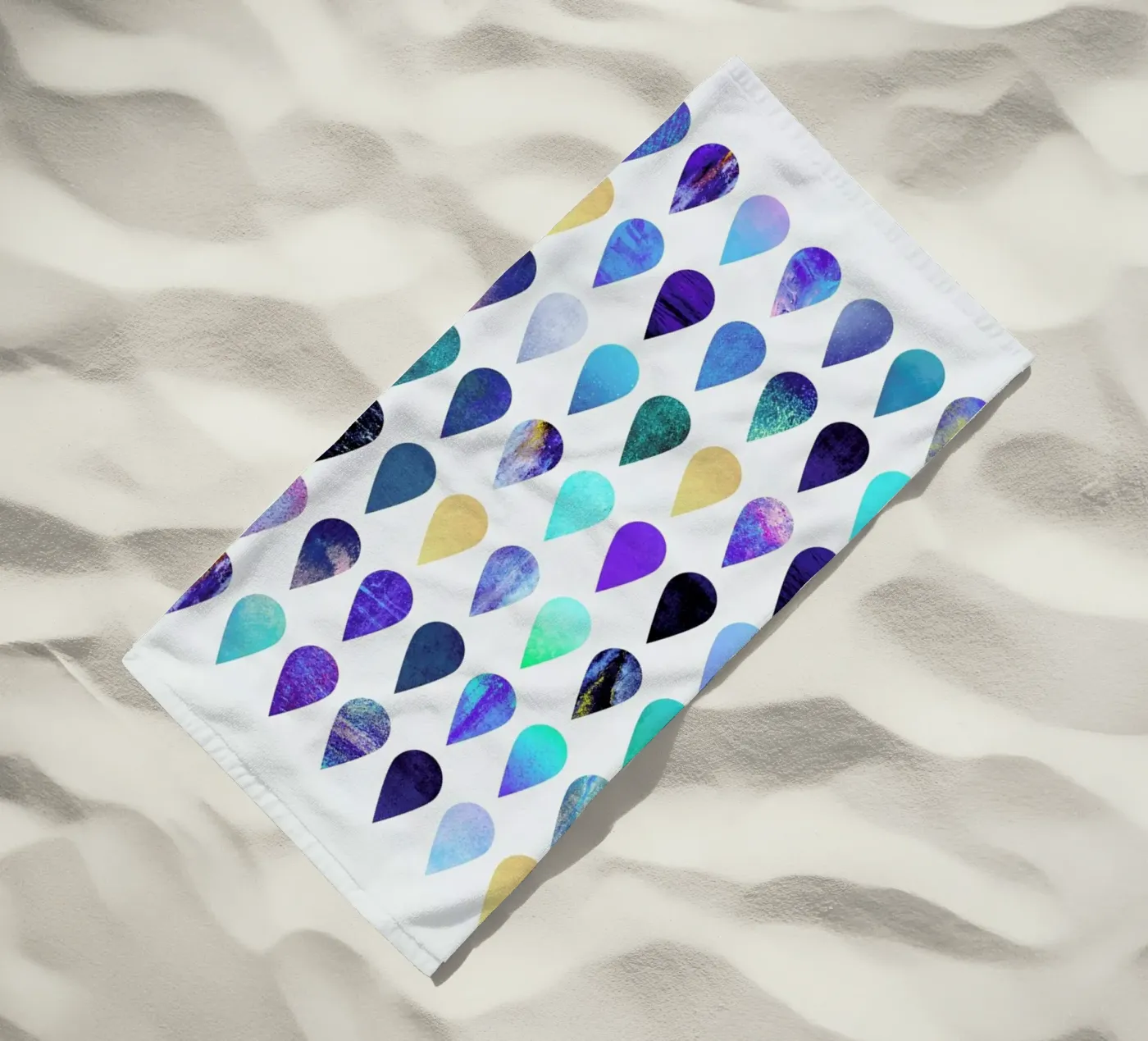 Rain strandhanddoek van Elisabeth Fredriksson