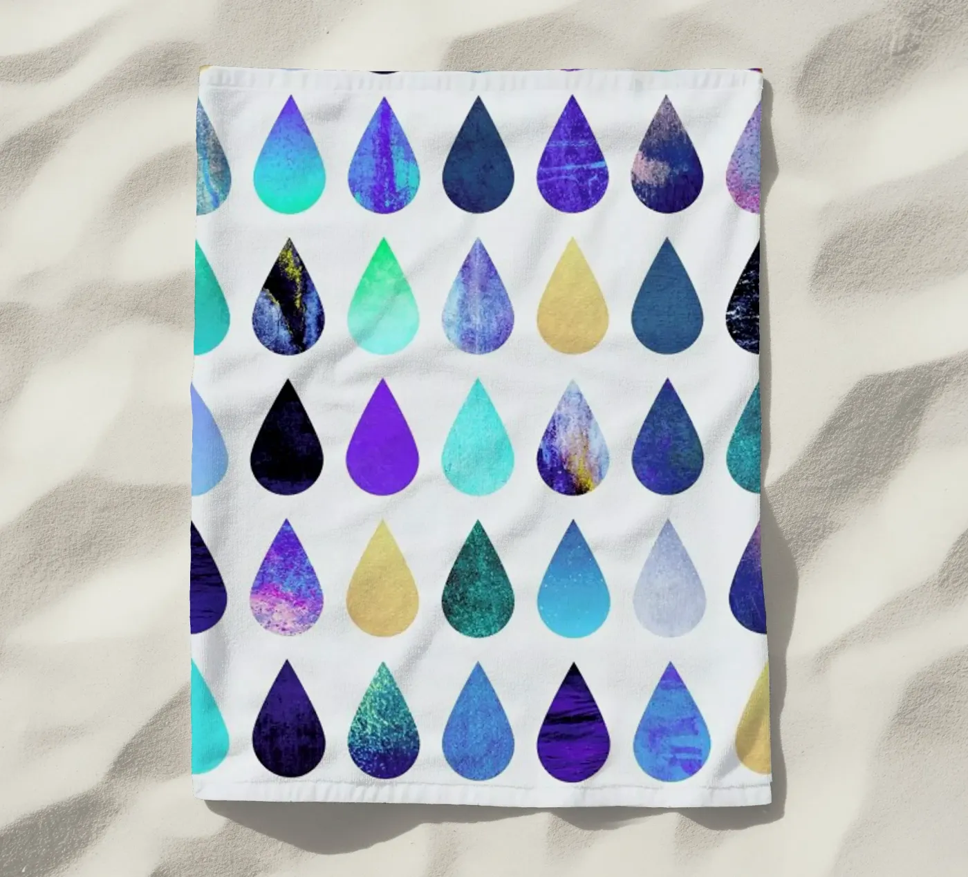 Rain strandhanddoek van Elisabeth Fredriksson