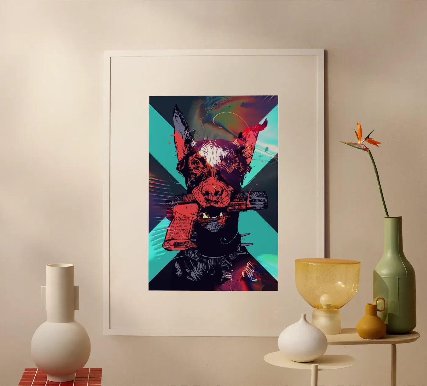 Dobergun poster van Nabakumovart III