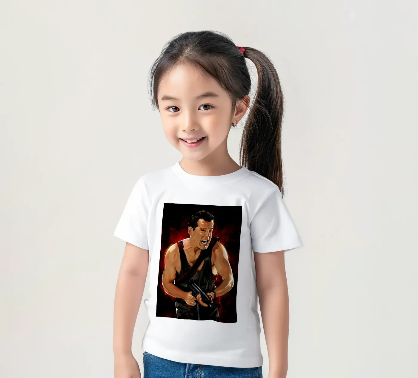 Die Hard t-shirt bambini da nabakumov