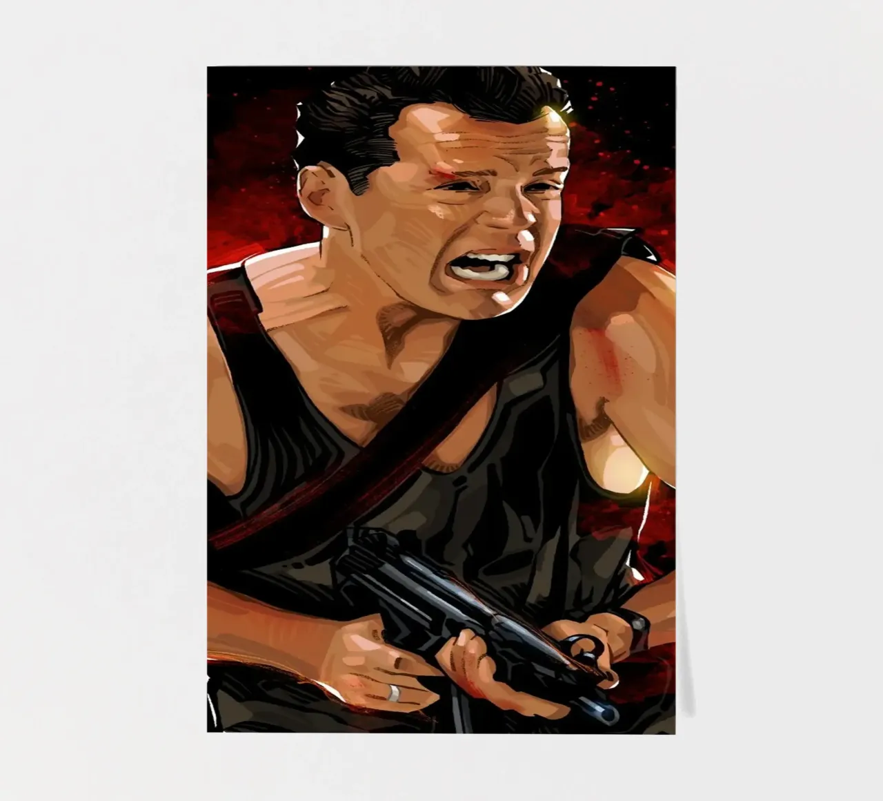 Die Hard sticker sheet by nabakumov