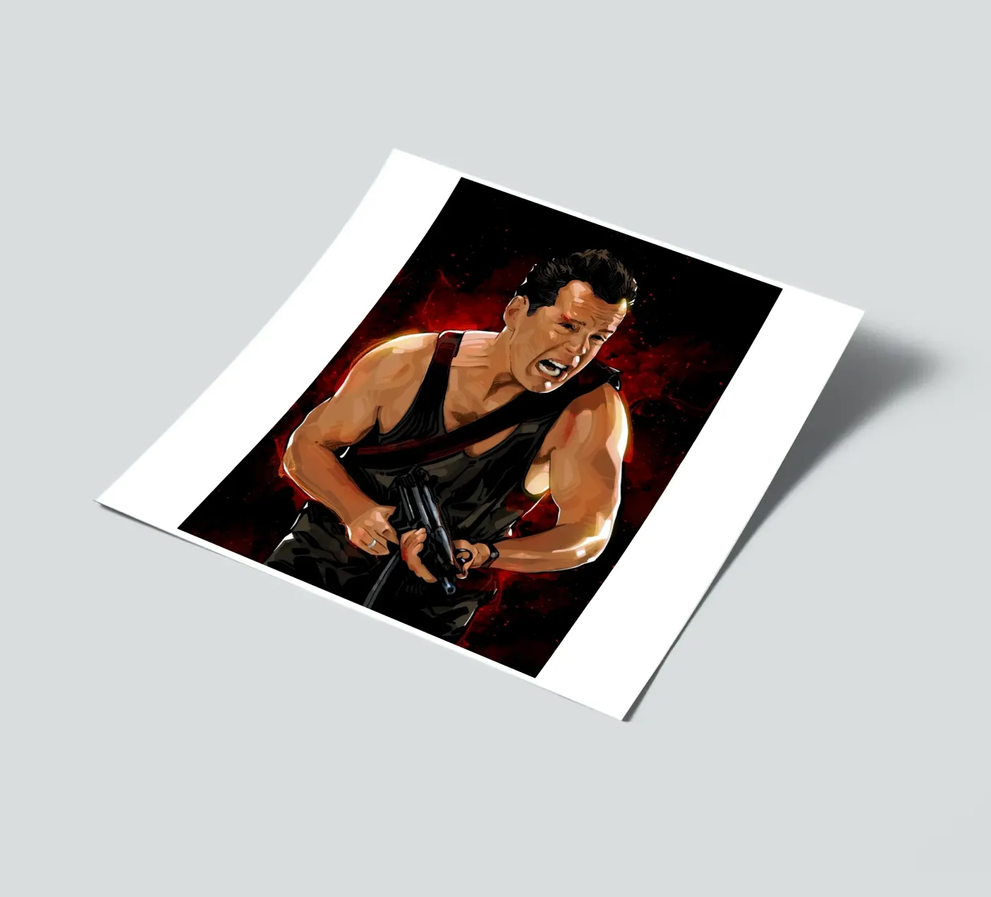 Die Hard sticker sheet by nabakumov