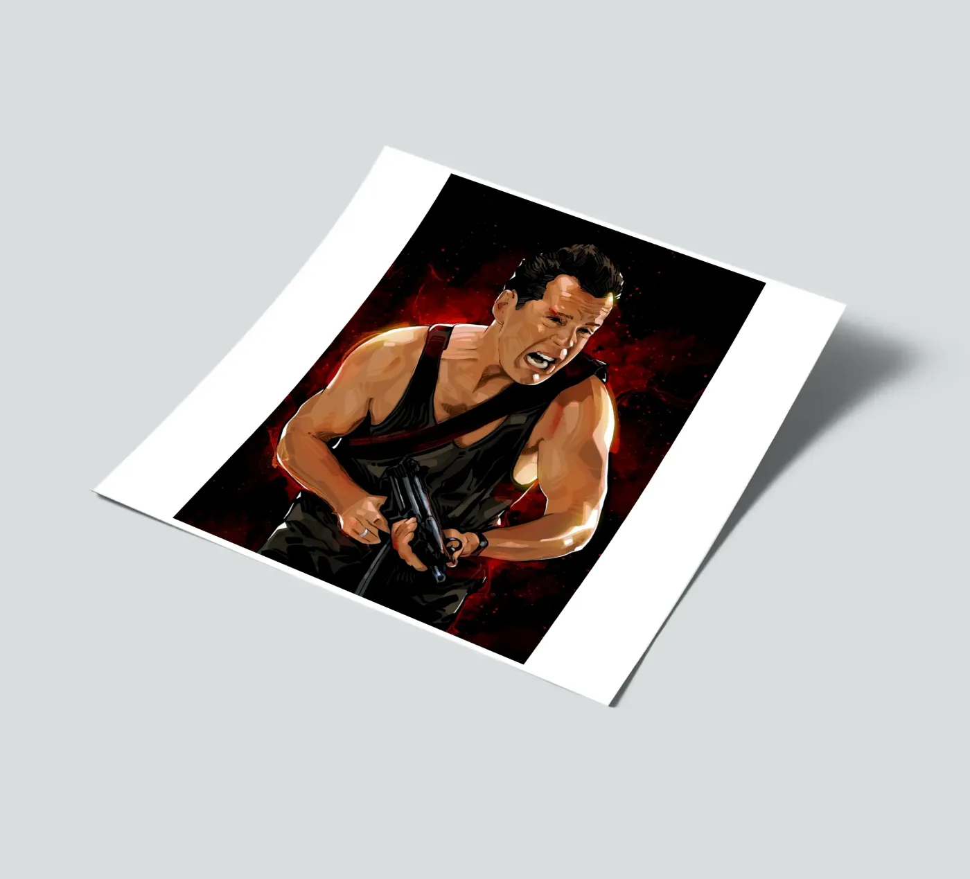 Die Hard sticker sheet by nabakumov