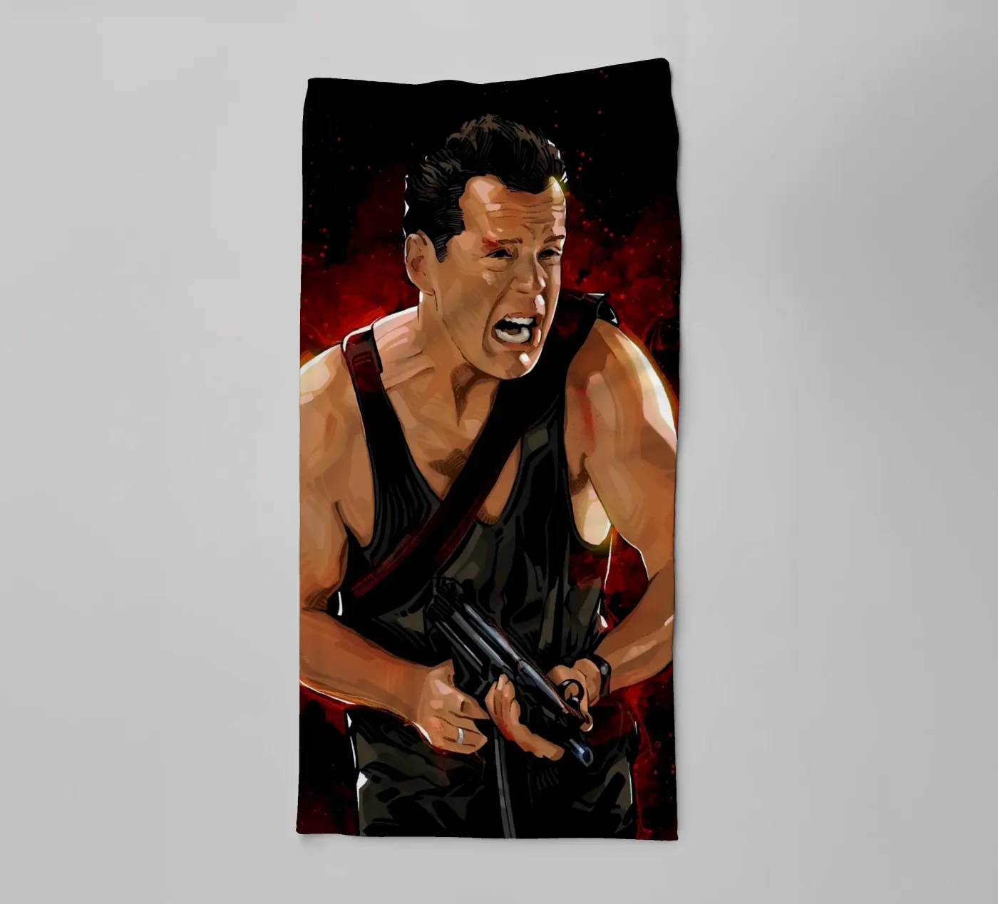 Die Hard badhanddoek van nabakumov