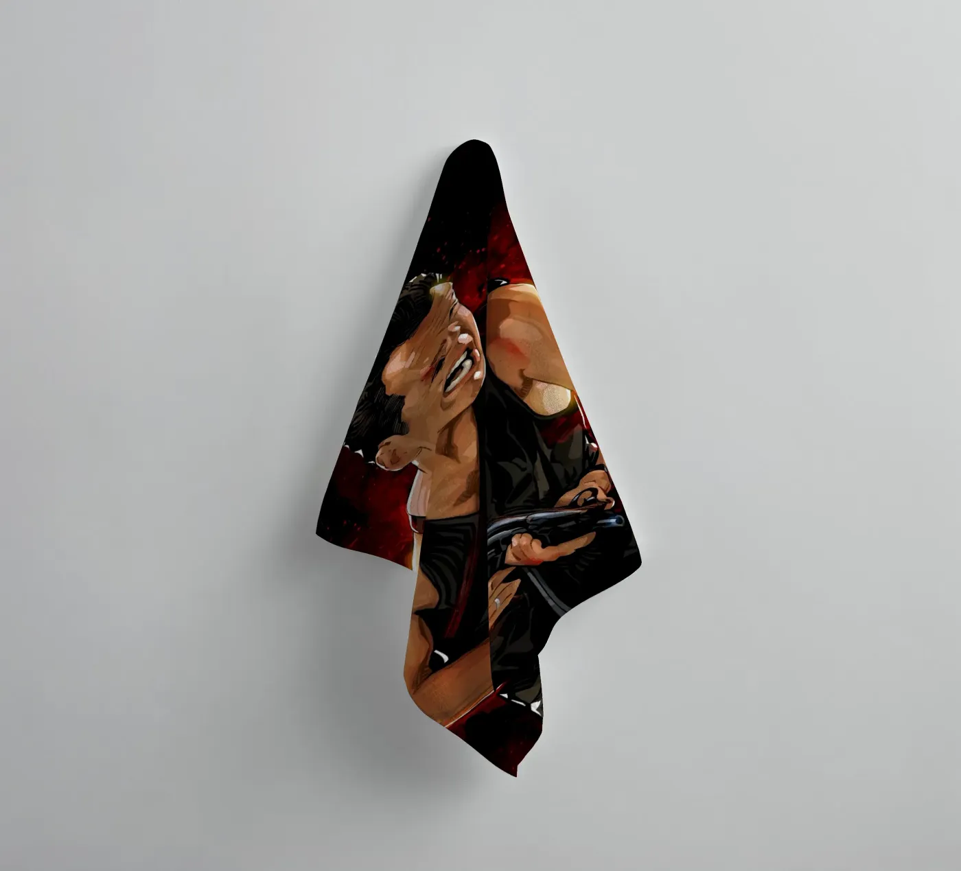 Die Hard badhanddoek van nabakumov