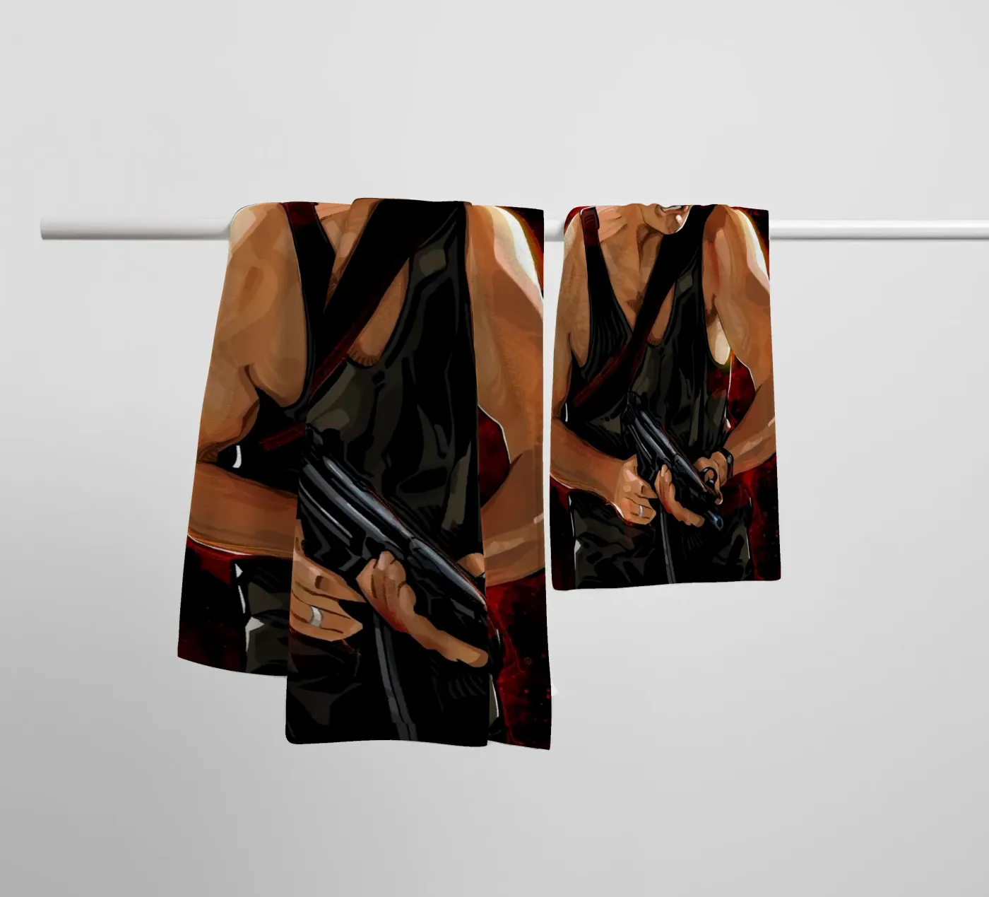 Die Hard badhanddoek van nabakumov