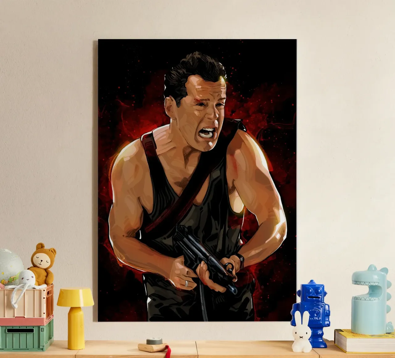 Die Hard Acryl-Glas von nabakumov