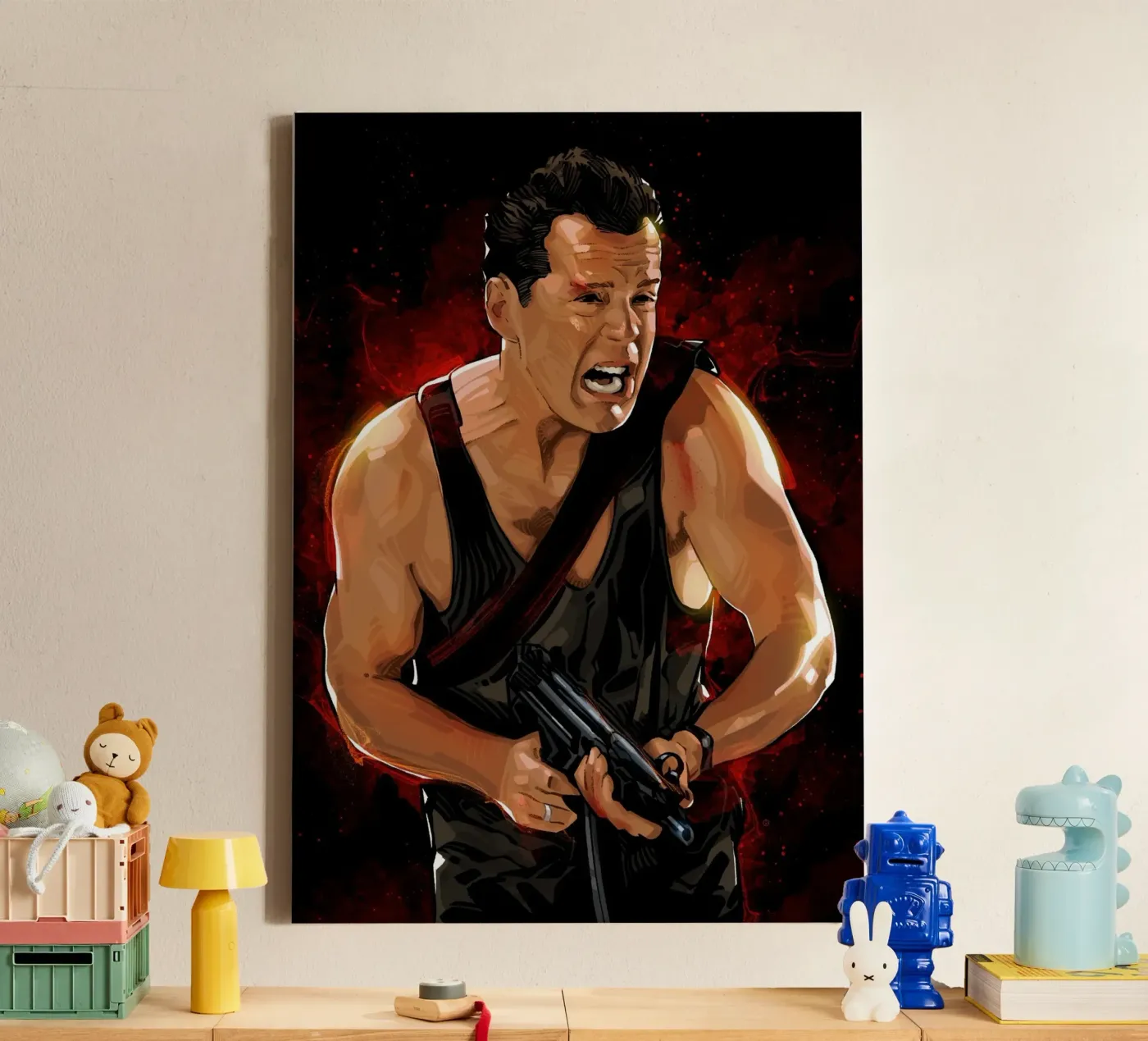 Die Hard canvas van nabakumov