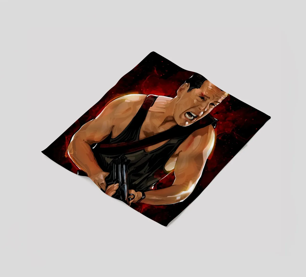 Die Hard coperta in pile da nabakumov