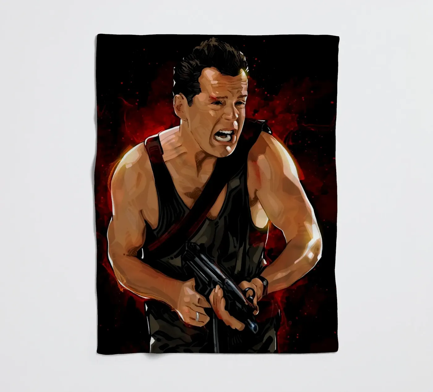 Die Hard Fleecedecke von nabakumov