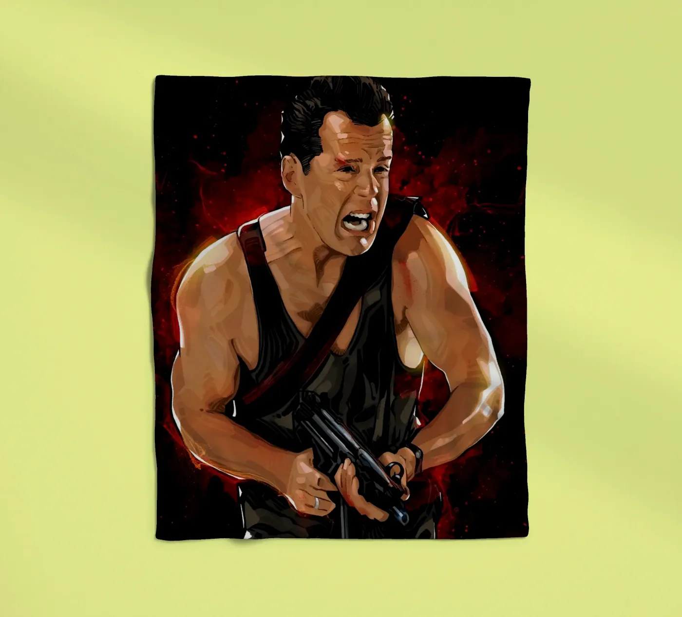 Die Hard Fleecedecke von nabakumov