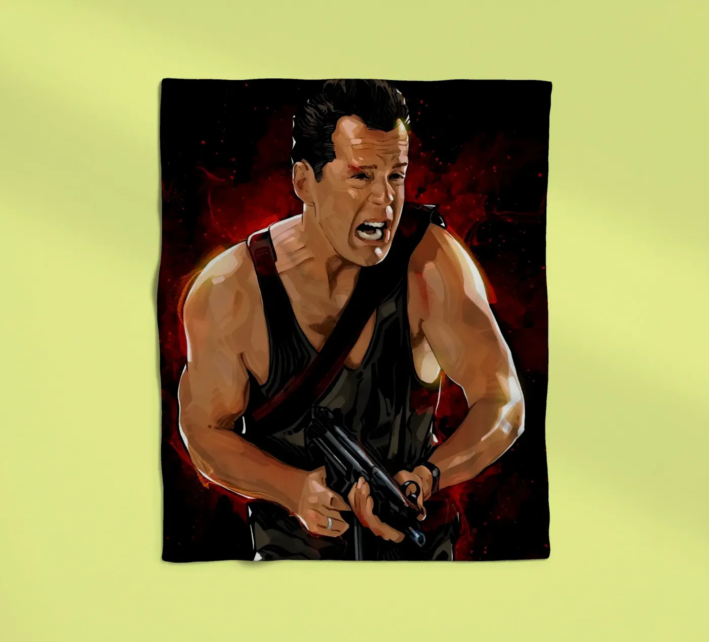 Die Hard fleecedeken van nabakumov