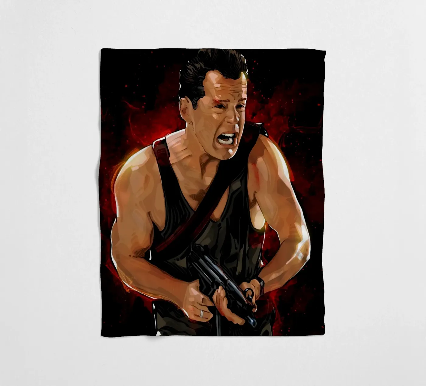 Die Hard Fleecedecke von nabakumov