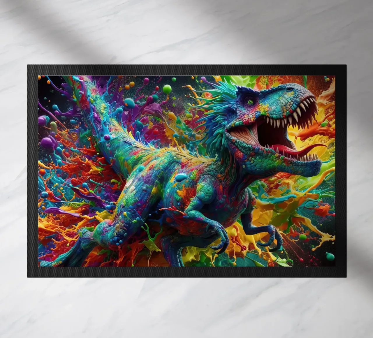 Dinosauro ad acquerello zerbino da 🎁 ARTVI-SHOP