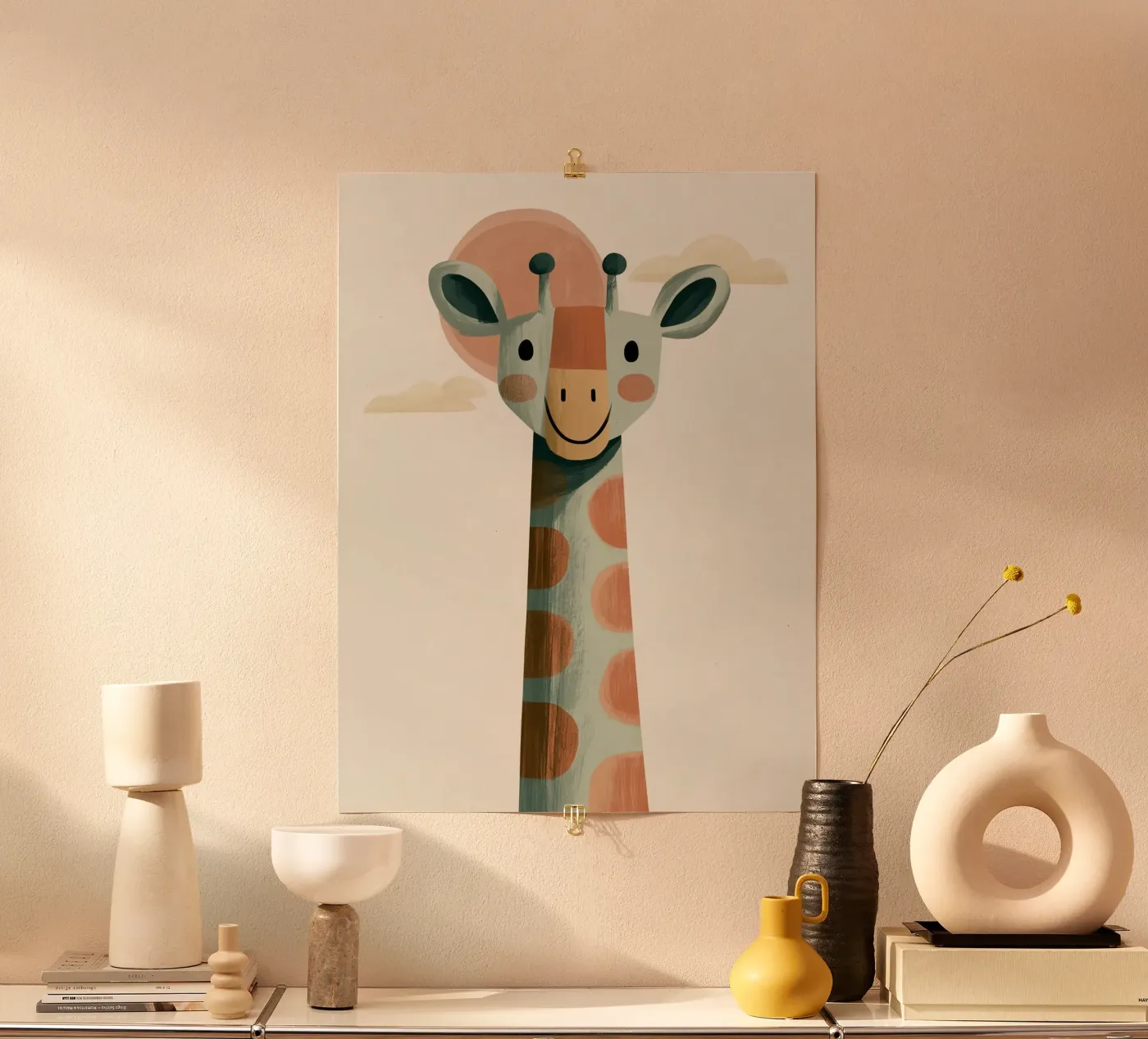 Happy Giraffe Hello poster da Lilo