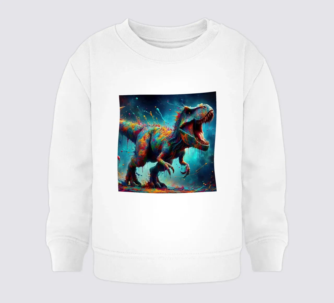 Dinosauro ad acquerello felpa neonato da ARTVI-SHOP