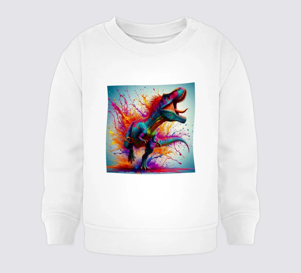Dinosauro ad acquerello felpa neonato da ARTVI-SHOP