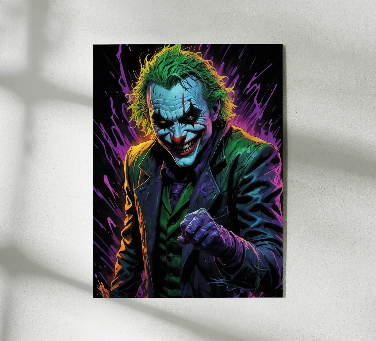 Joker plexiglass da 🎁 NOBELART