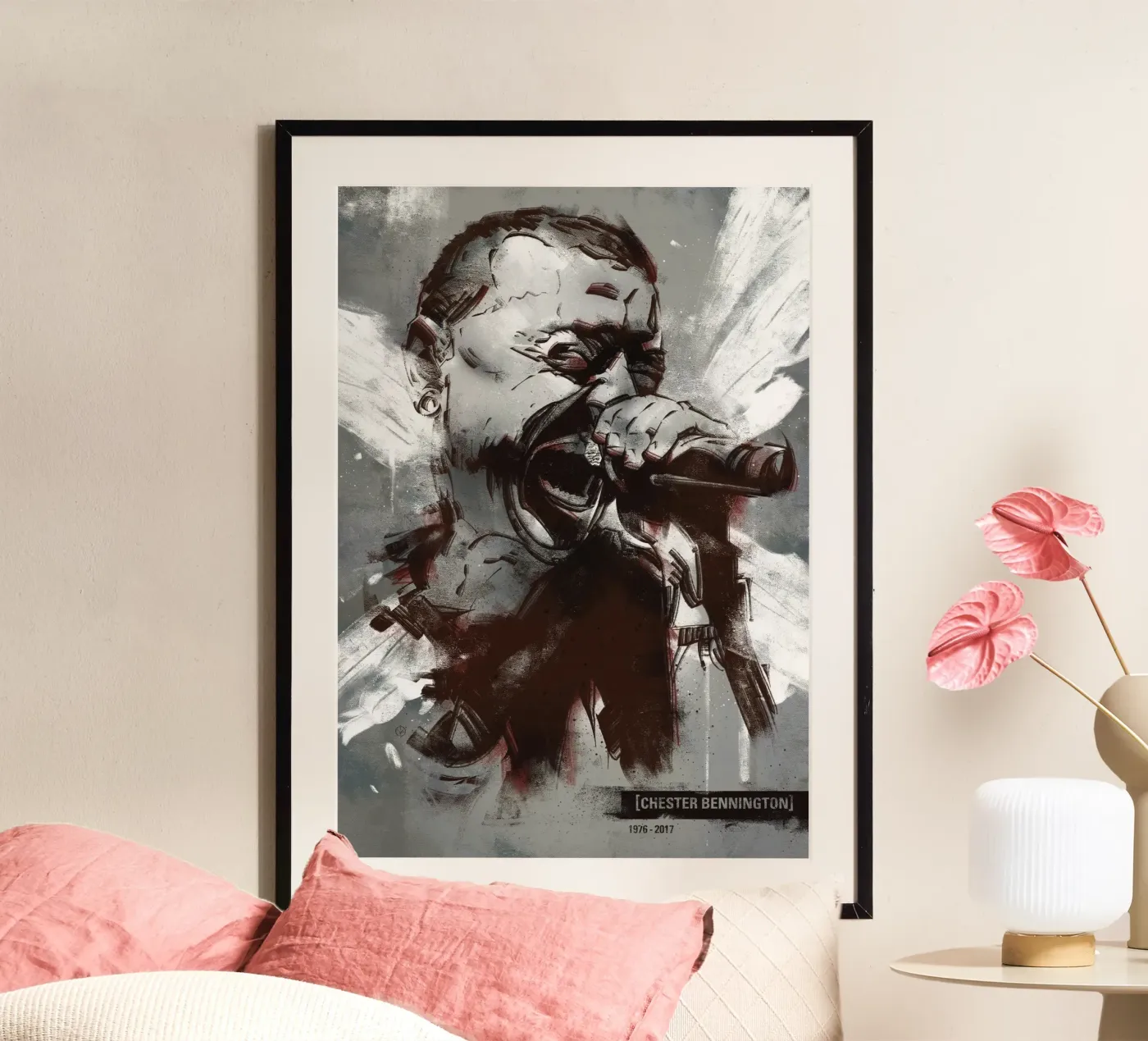 Chester Bennington poster da nabakumov