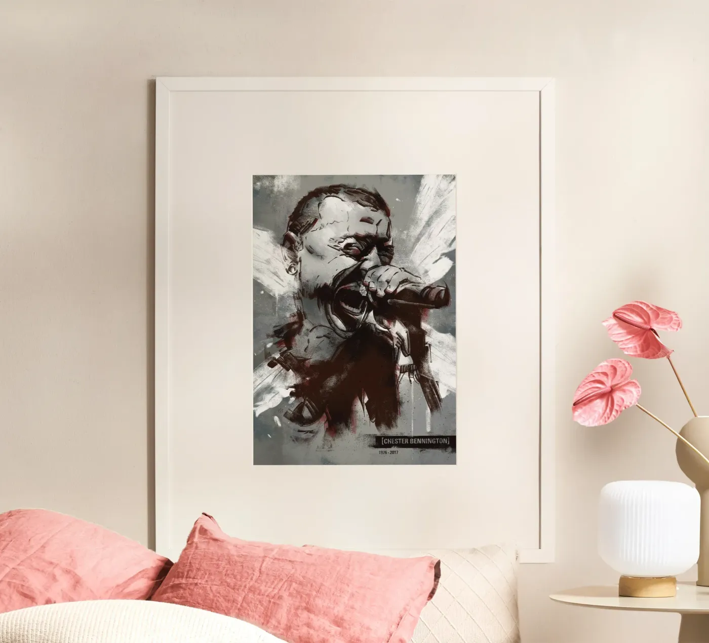 Chester Bennington poster da nabakumov