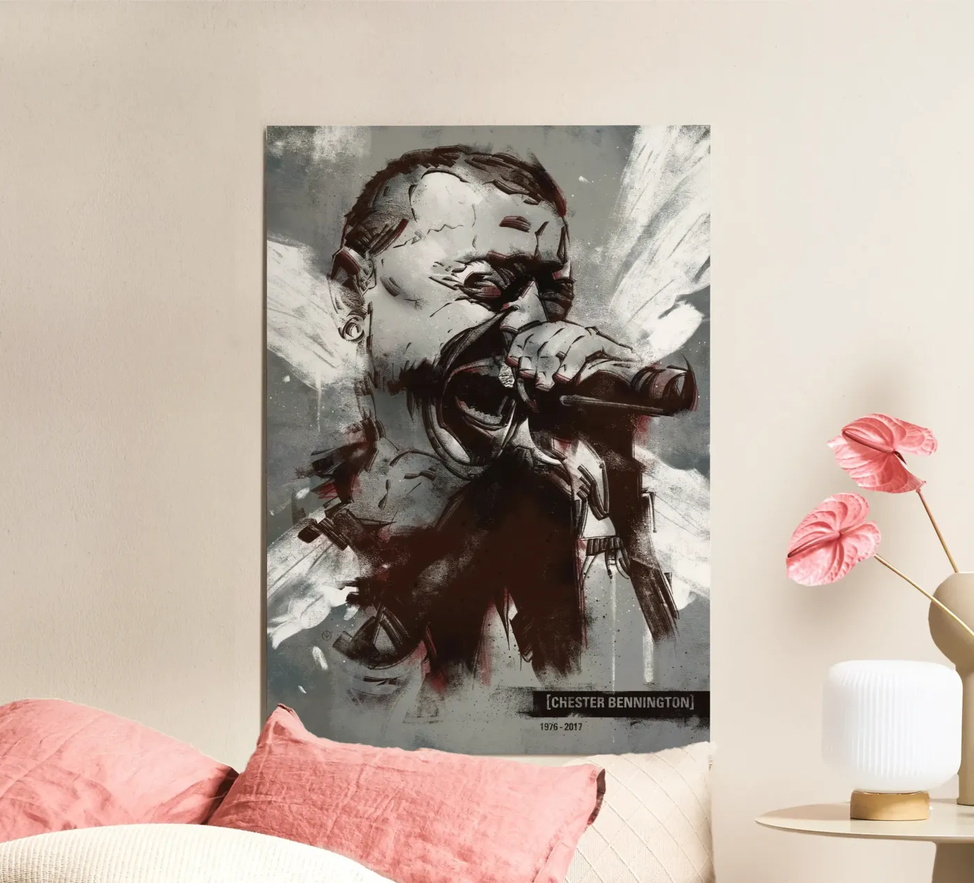 Chester Bennington poster da nabakumov