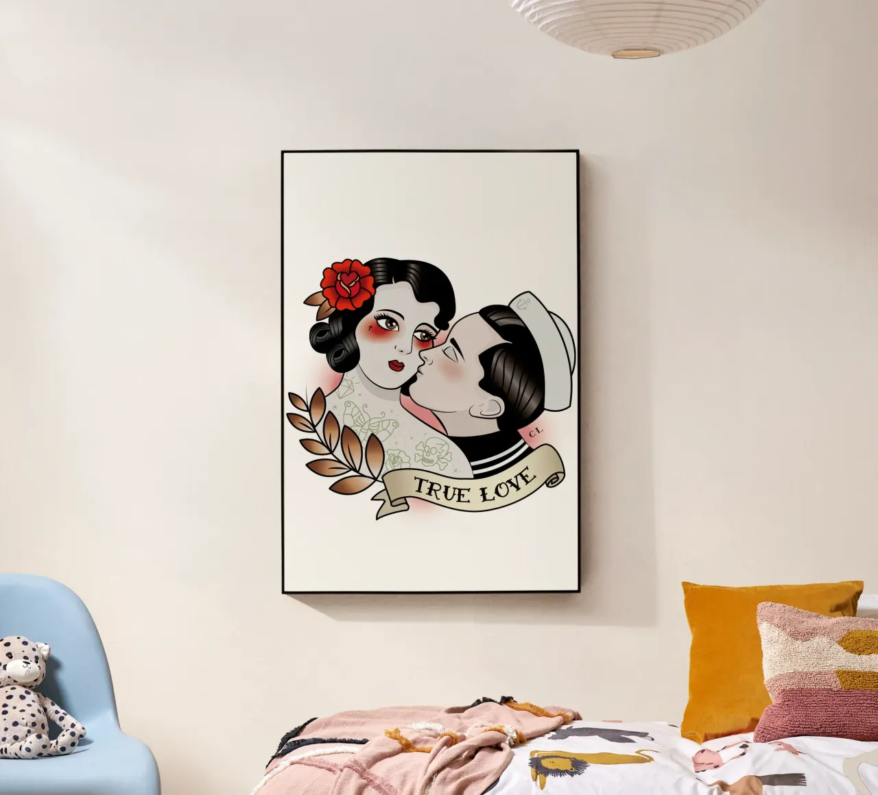 True Love plexiglass da Killer Wolf