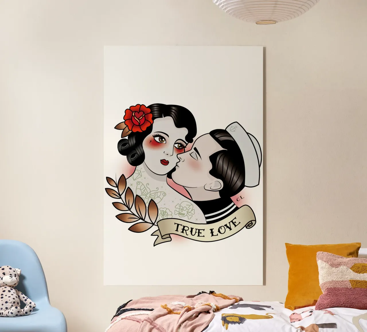 True Love plexiglass da Killer Wolf