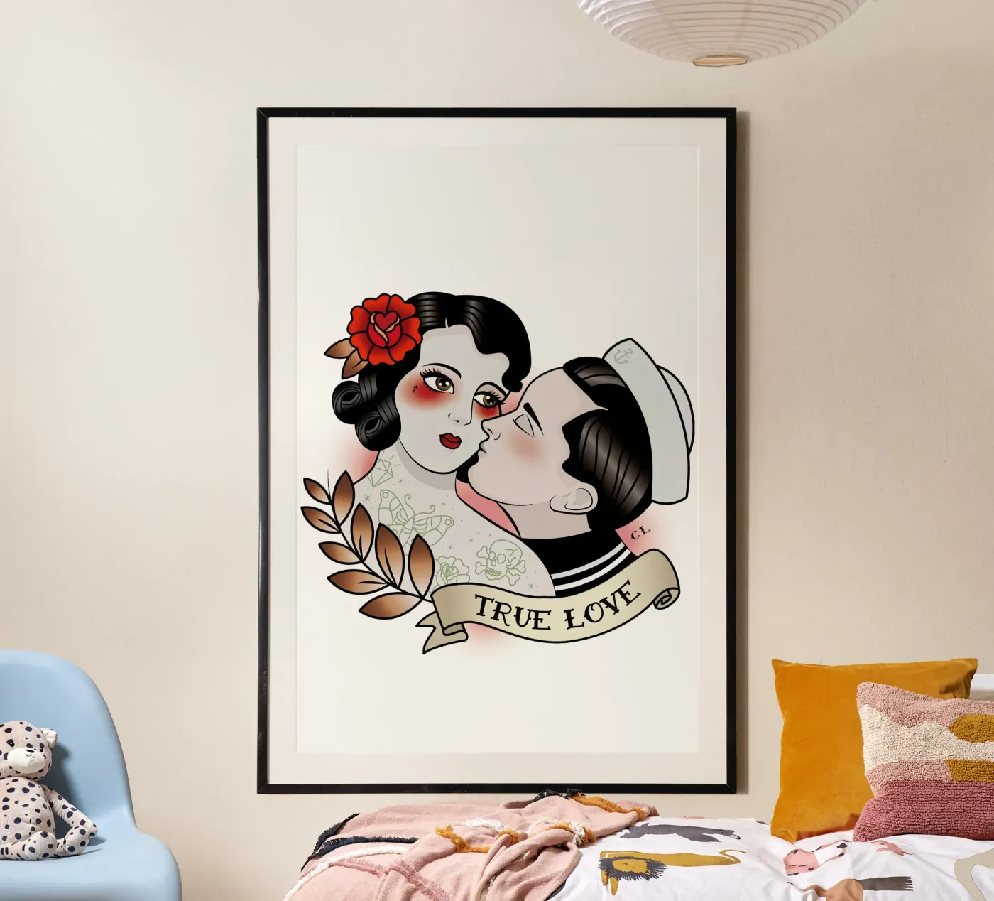 True Love poster da Killer Wolf
