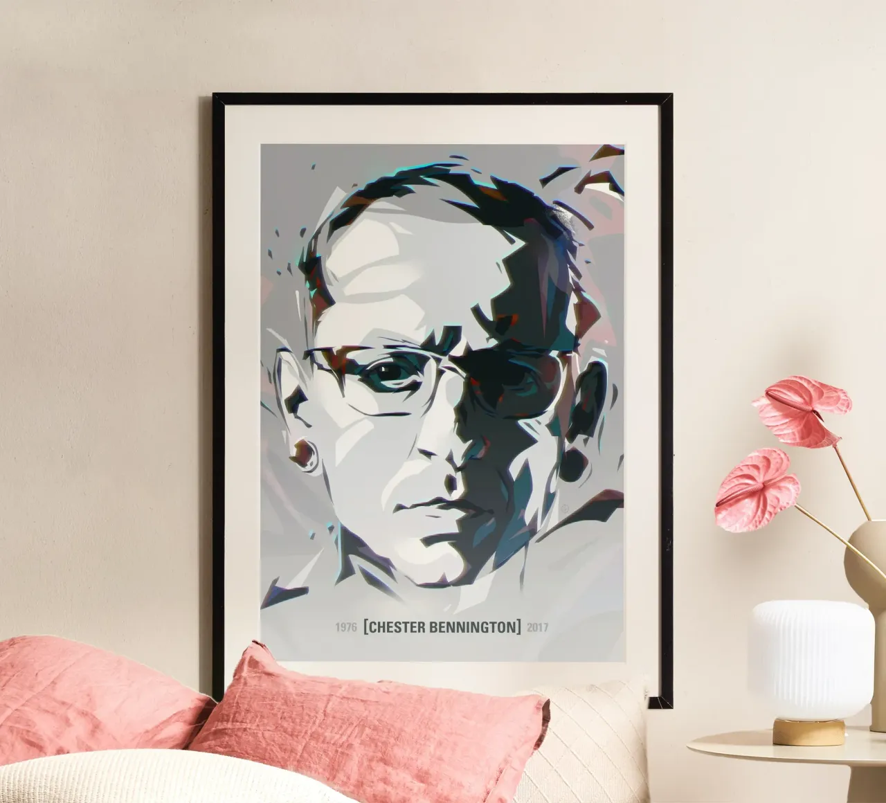 Chester poster con telaio in plastica da nabakumov