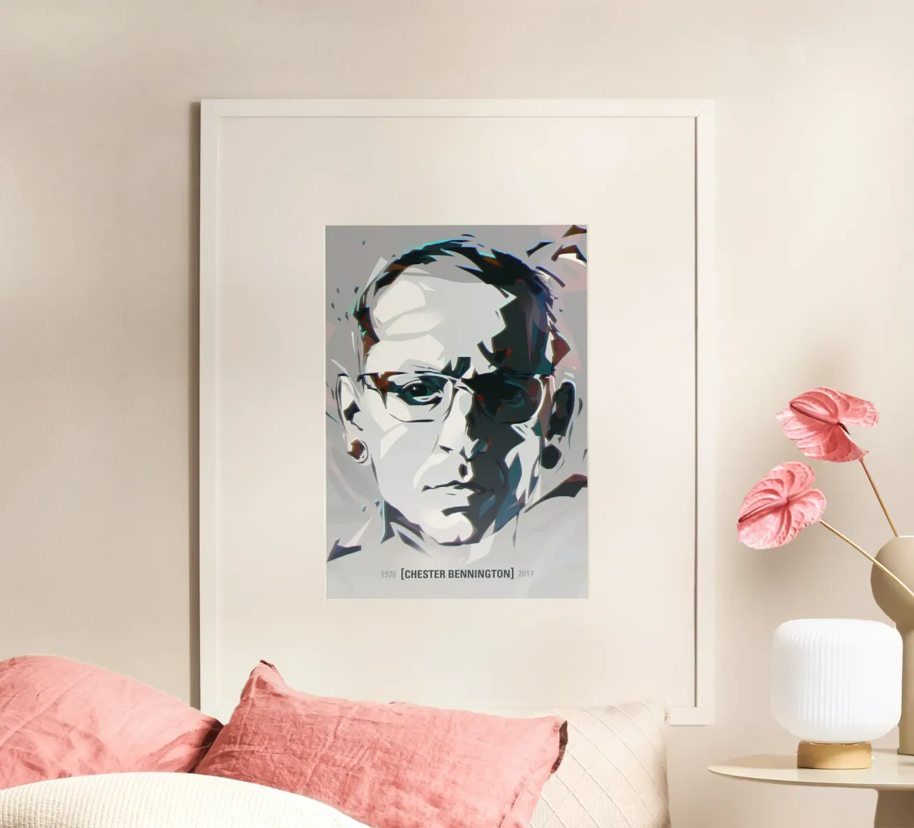 Chester poster con telaio in plastica da nabakumov