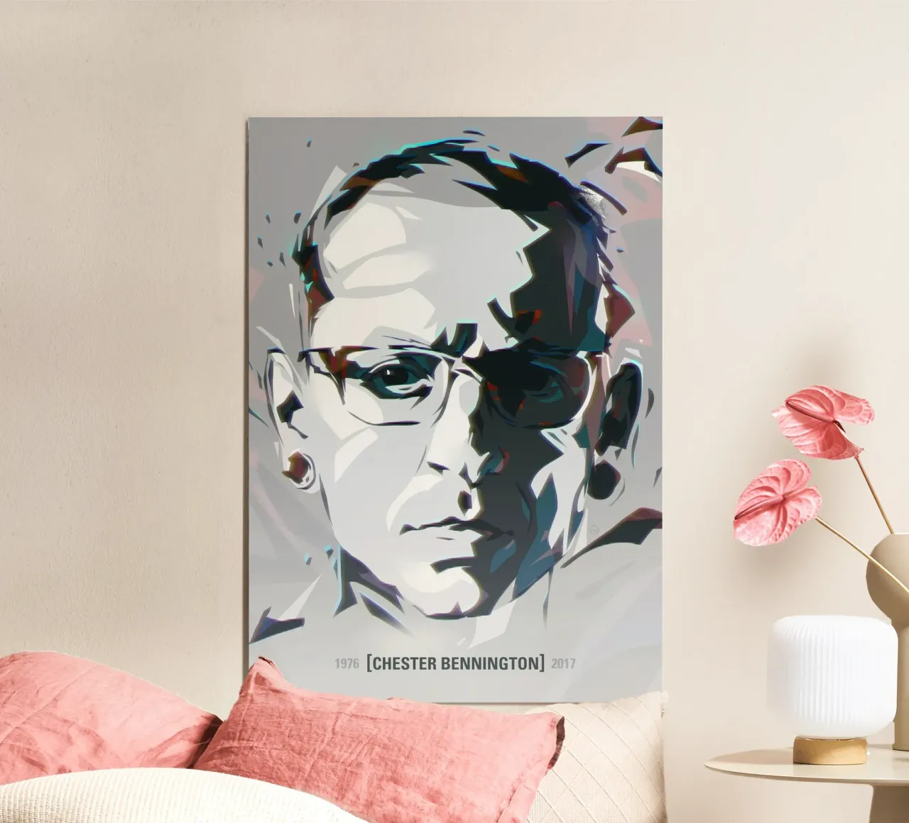 Chester poster con telaio in plastica da nabakumov