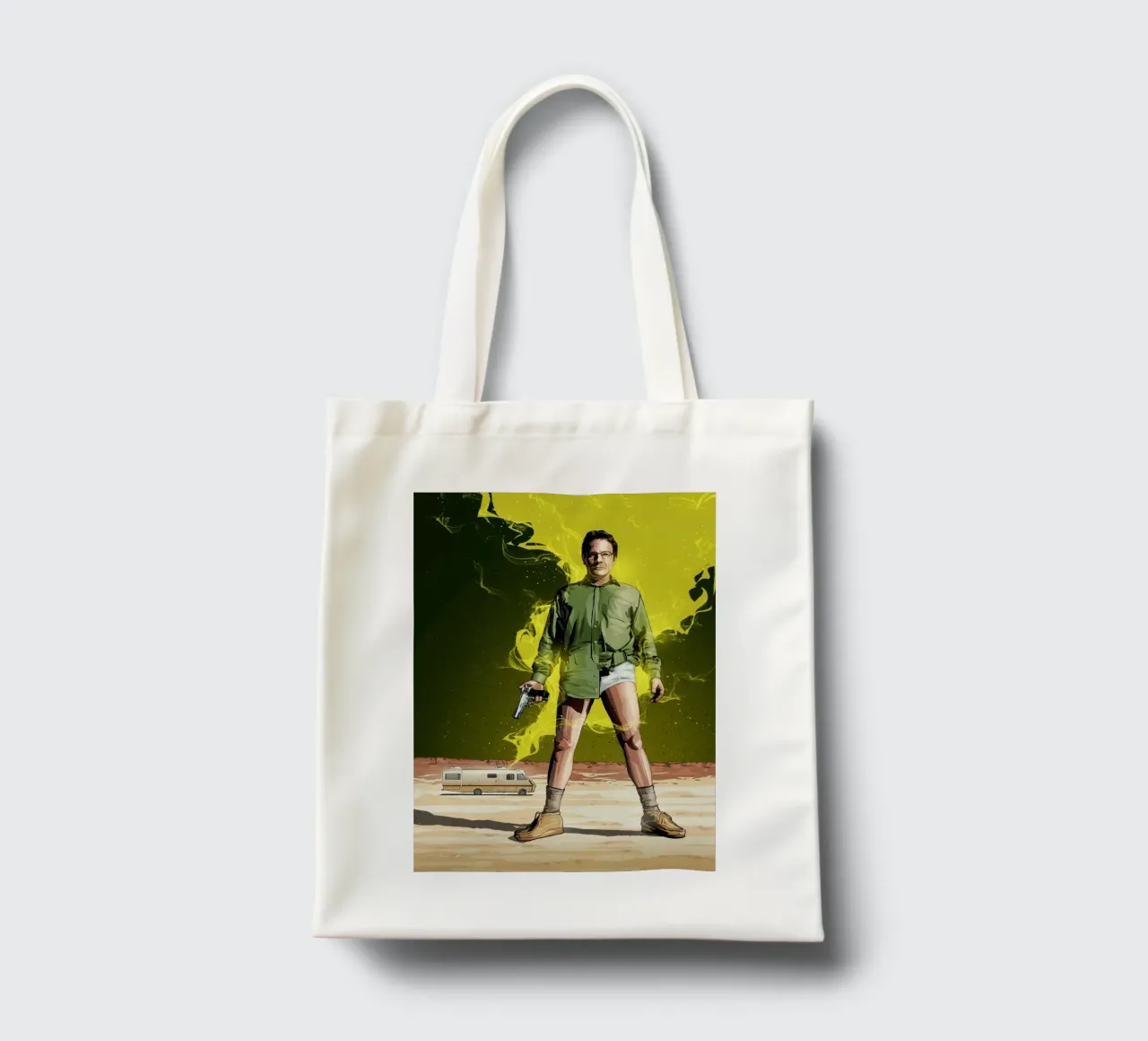Walter White tote bag by nabakumov