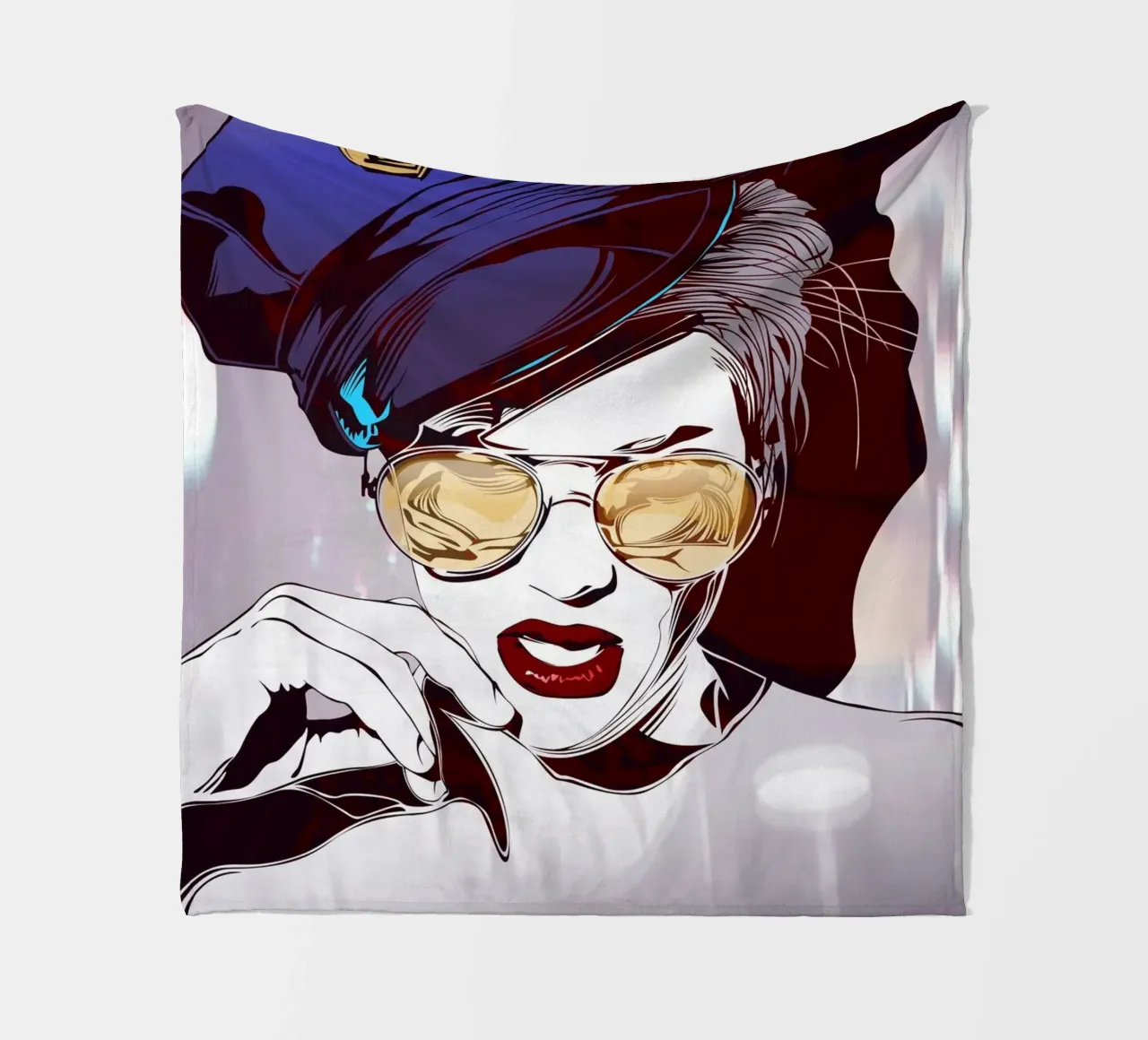 Babe Cop fleecedeken van nabakumov