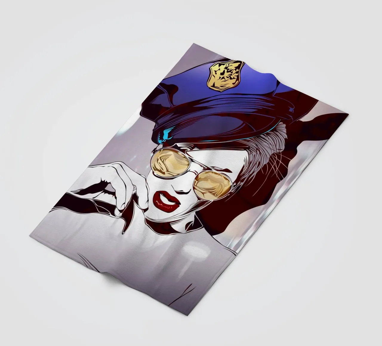 Babe Cop fleecedeken van nabakumov