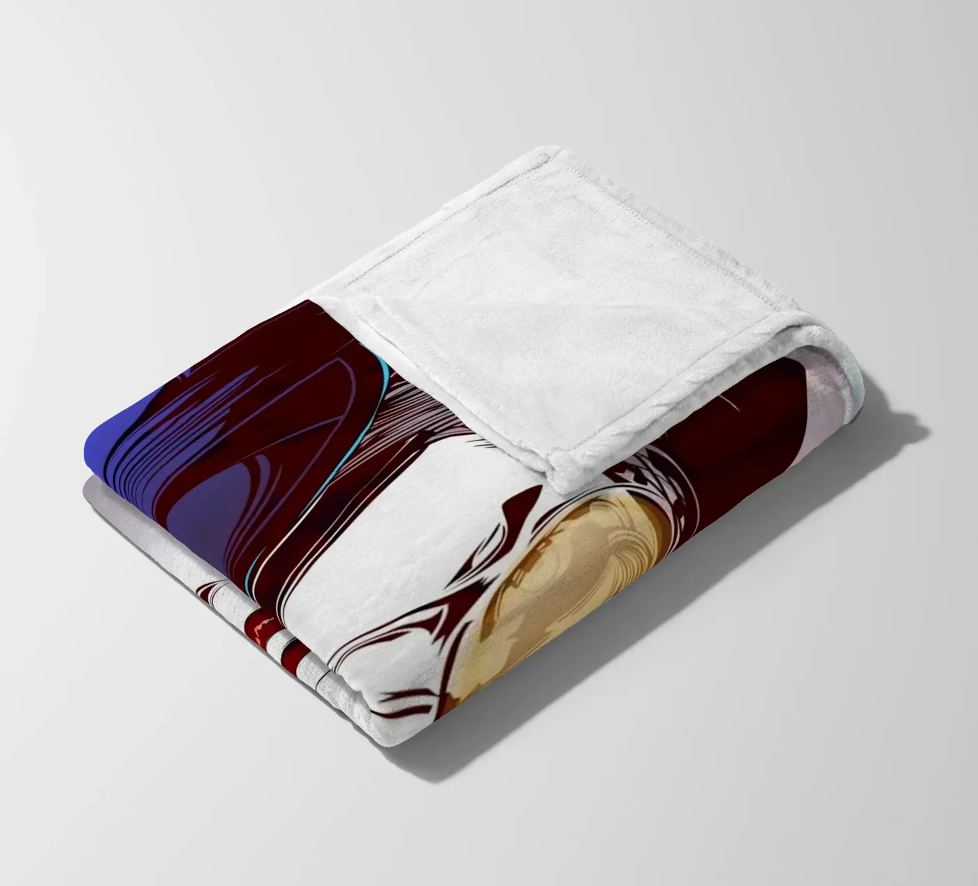 Babe Cop plaid polaire de nabakumov