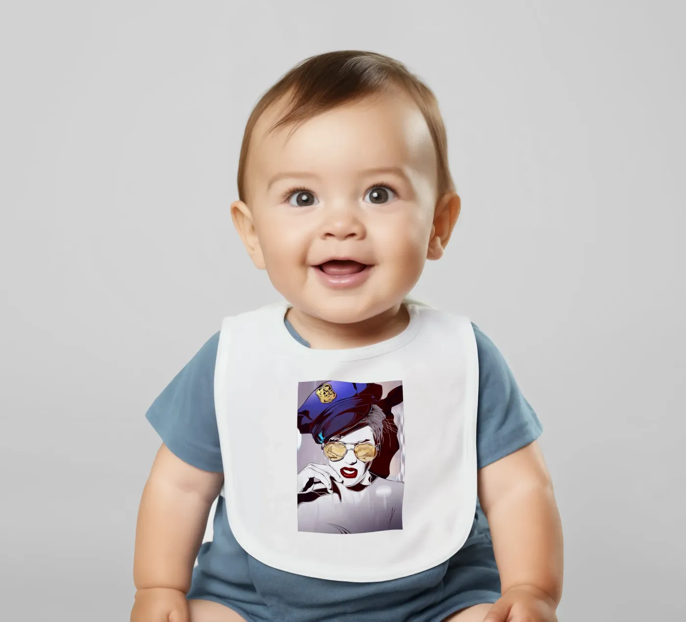 Babe Cop Babylätzchen von nabakumov