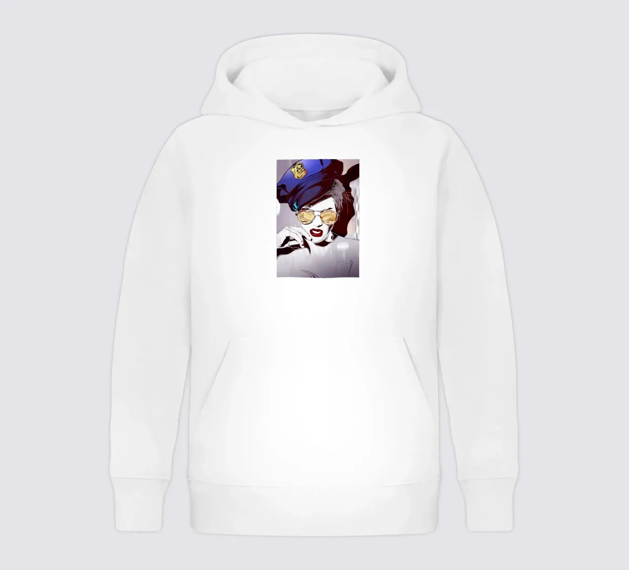 Babe Cop kids hoodie by nabakumov