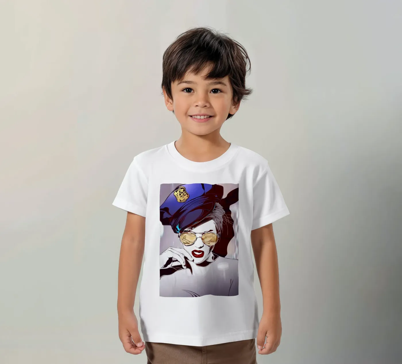 Babe Cop t-shirt bambini da nabakumov