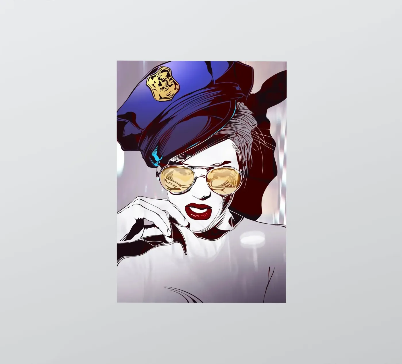 Babe Cop sticker by nabakumov