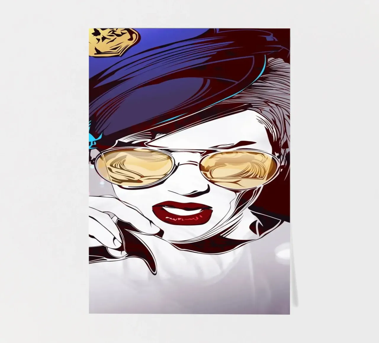 Babe Cop sticker sheet by nabakumov