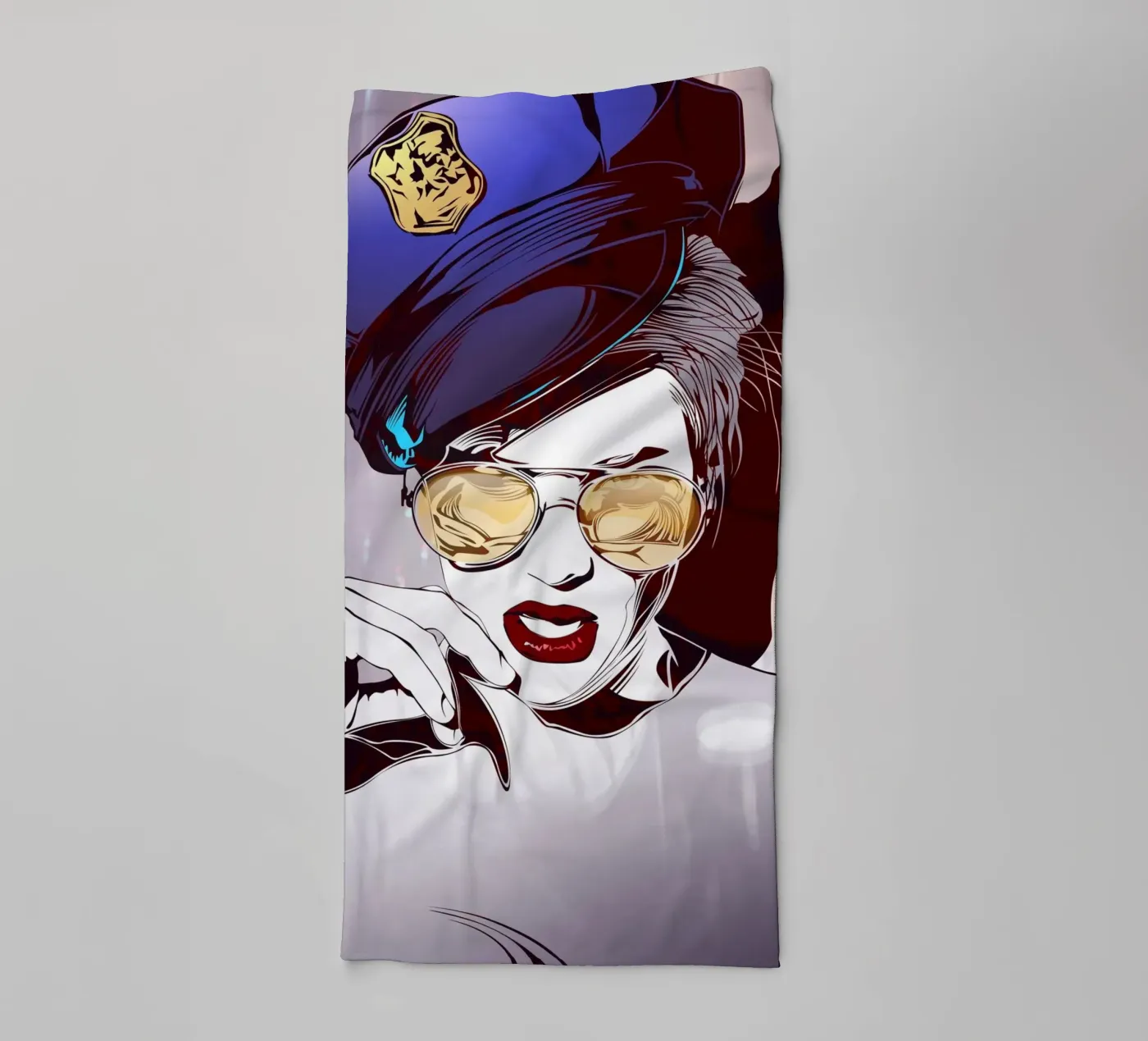 Babe Cop badhanddoek van nabakumov