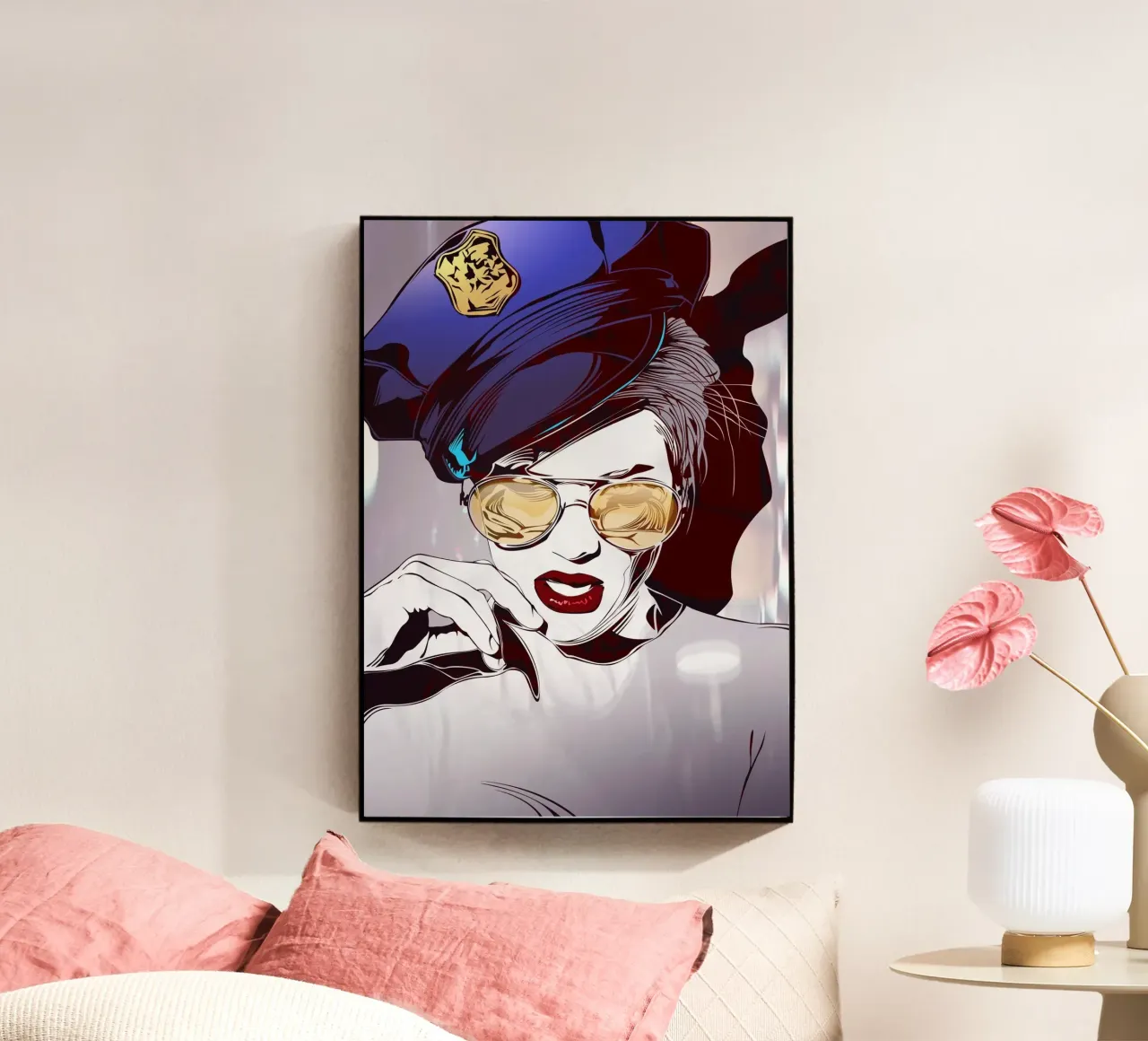 Babe Cop acryl van nabakumov