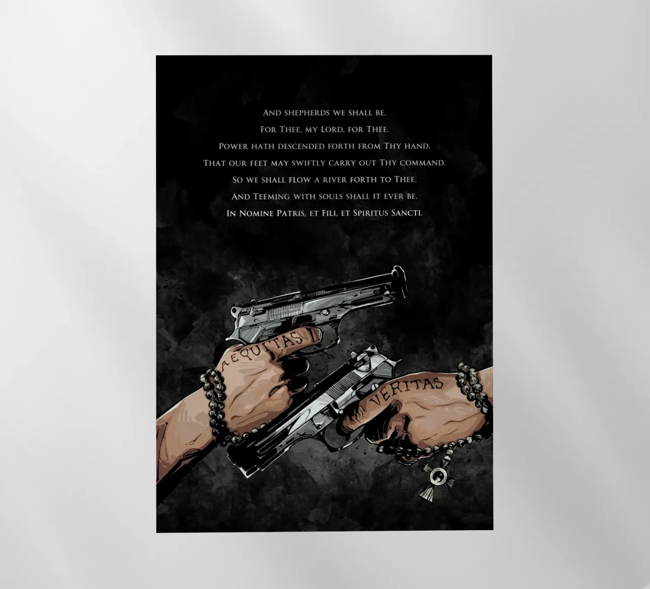 Boondock Saints Prayer pellicola backlit da nabakumov