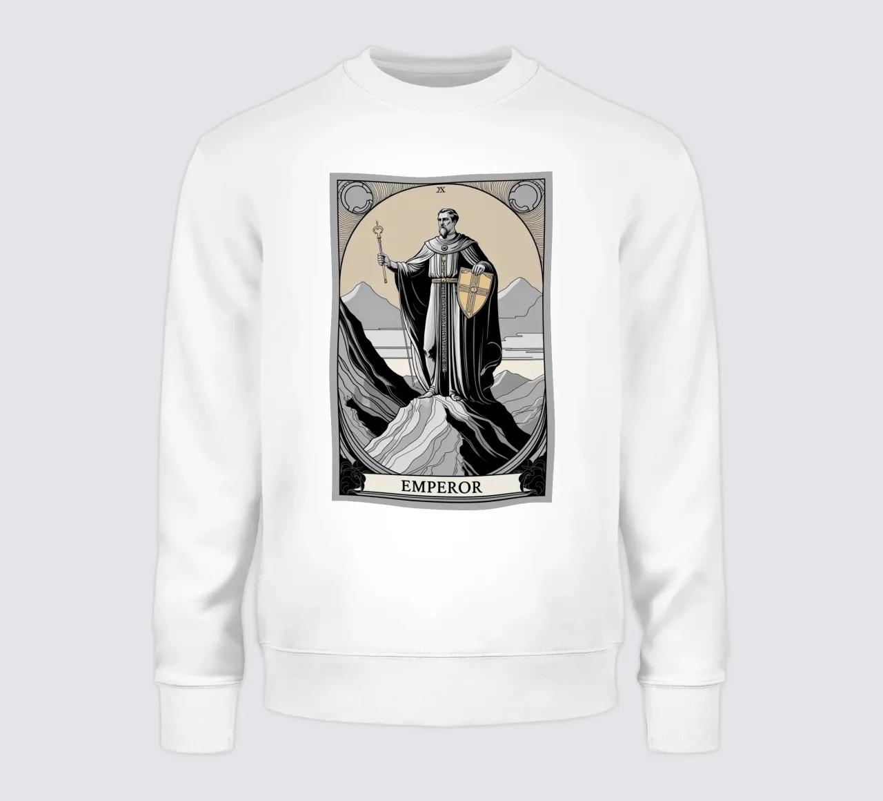 Der Kaiser - Wächter der Struktur Sweatshirt von Mystique & Muse