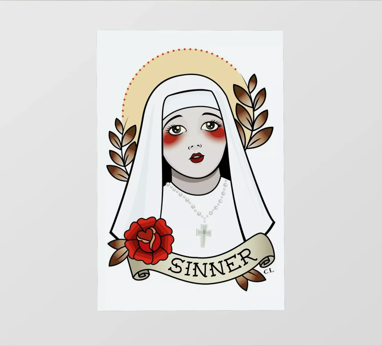 Sinner pvc cover by Killer Wolf