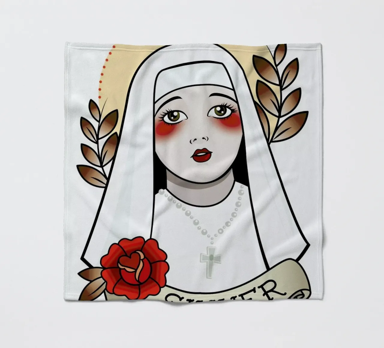 Sinner Fleecedecke von Killer Wolf